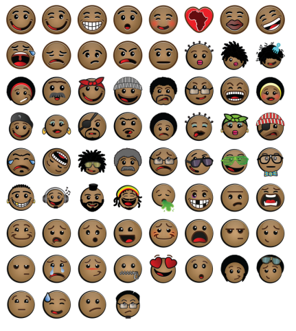 Afro Emojis